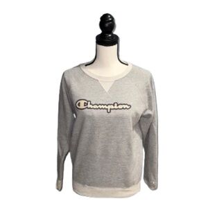 ~Champion Heather Gray crewneck